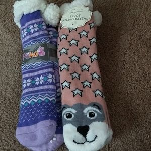 Slipper Sherpa socks